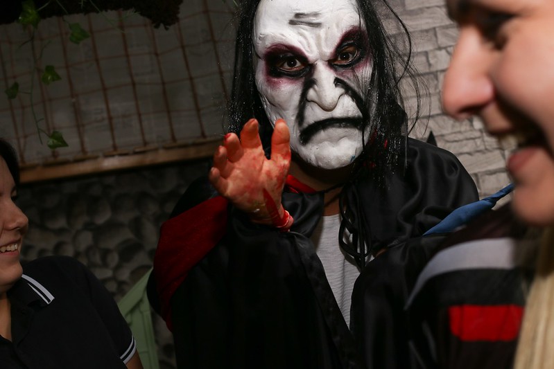 Тыквенные фонари и декорации для квеста на Хэллоуин в Ryazan