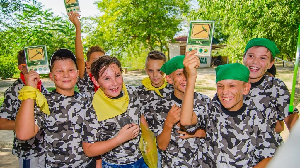 Необычное место «Веревочный парк».